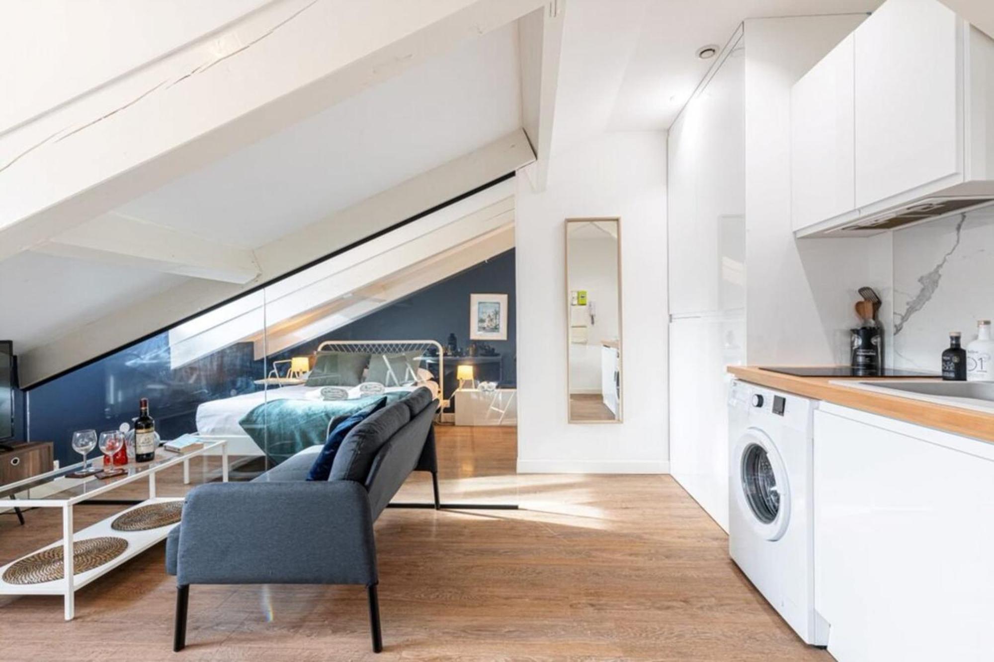 Deroulede - Superb Studio Suite W Ac Downtown Nice Bagian luar foto