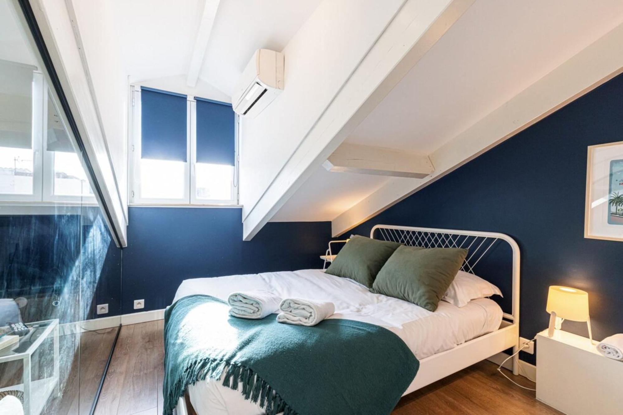 Deroulede - Superb Studio Suite W Ac Downtown Nice Bagian luar foto