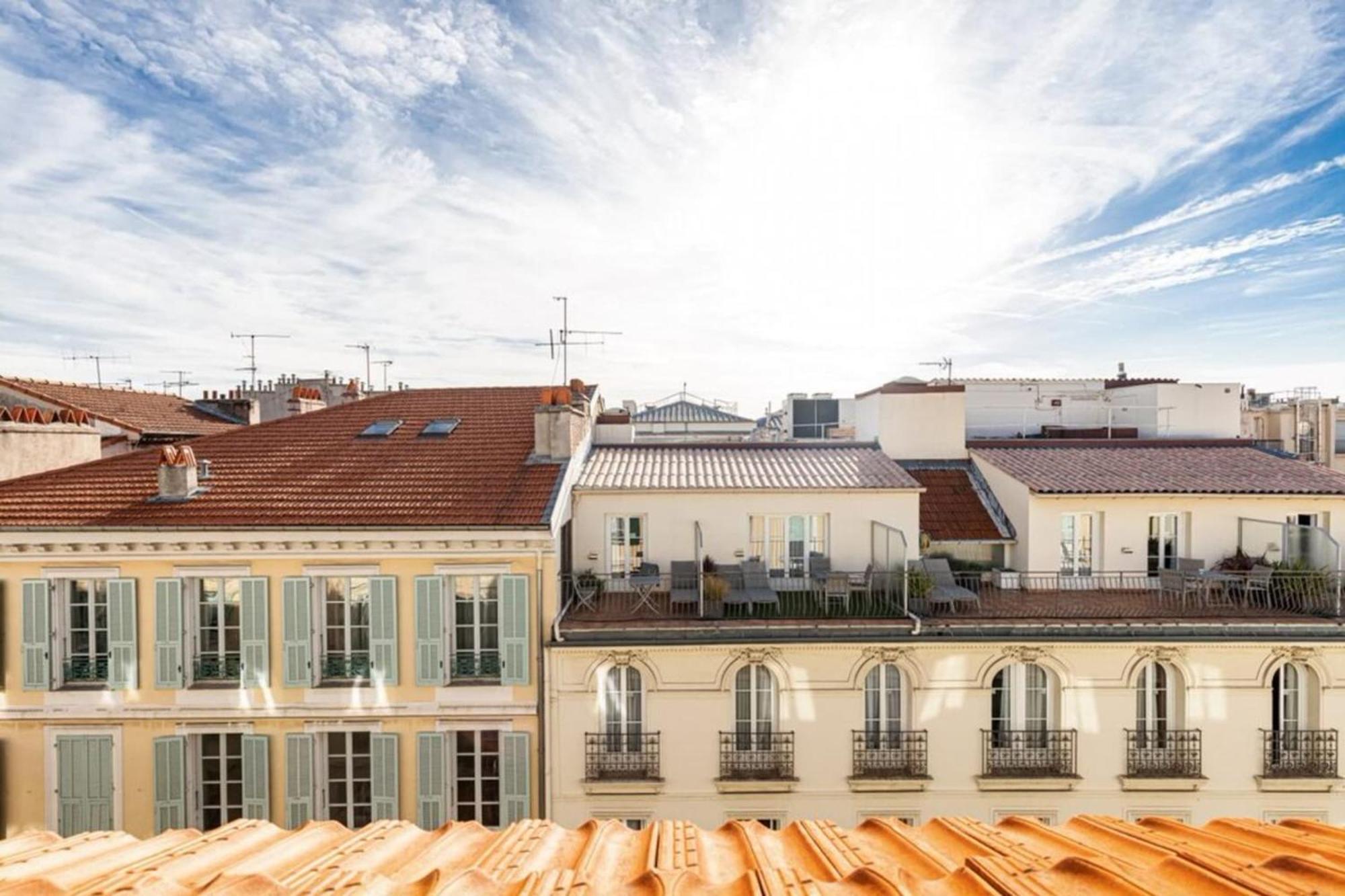 Deroulede - Superb Studio Suite W Ac Downtown Nice Bagian luar foto