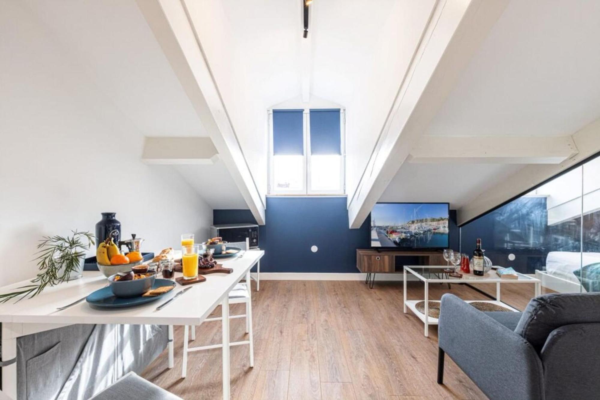 Deroulede - Superb Studio Suite W Ac Downtown Nice Bagian luar foto